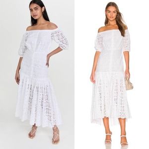 Veronica Beard Cali Eyelet Dress